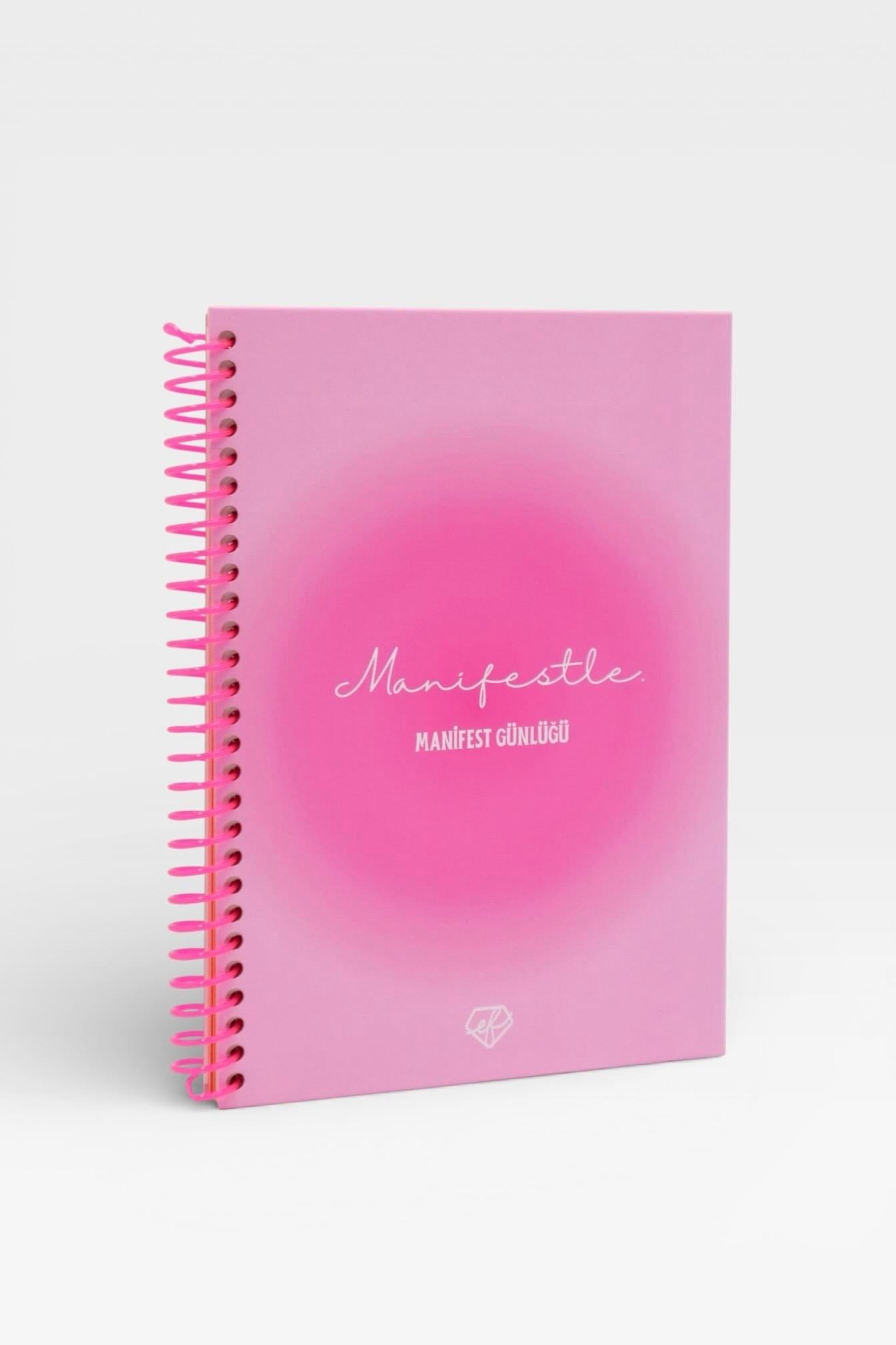 Manifest Günlüğü Ajanda Pembe