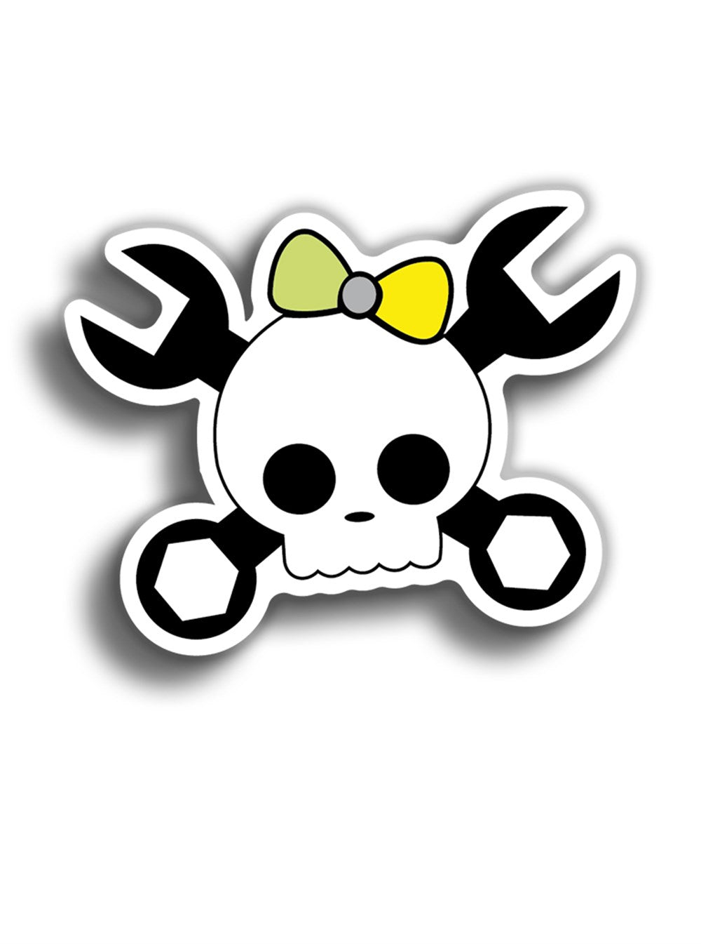 Female Mechanic Sticker Mechanic Girl JDM 10x8 cm Sticker – Colorres