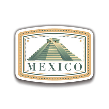 Mexico 8x6 cm Sticker