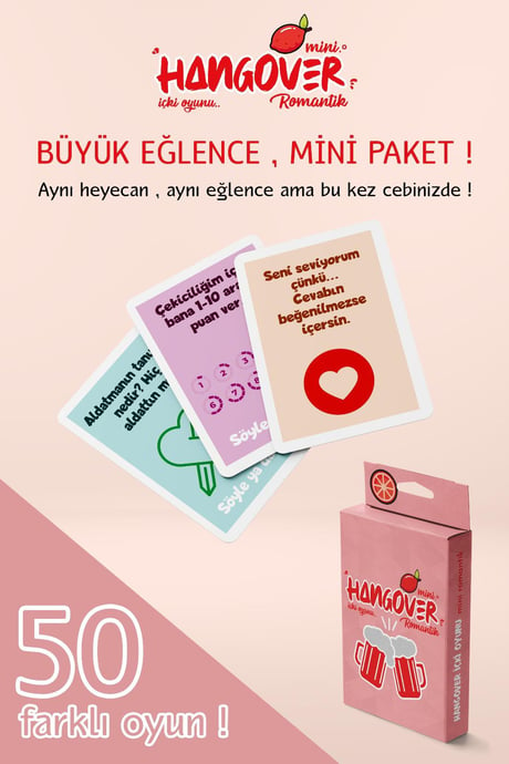 Mini Hangover Romantik İçki Oyunu