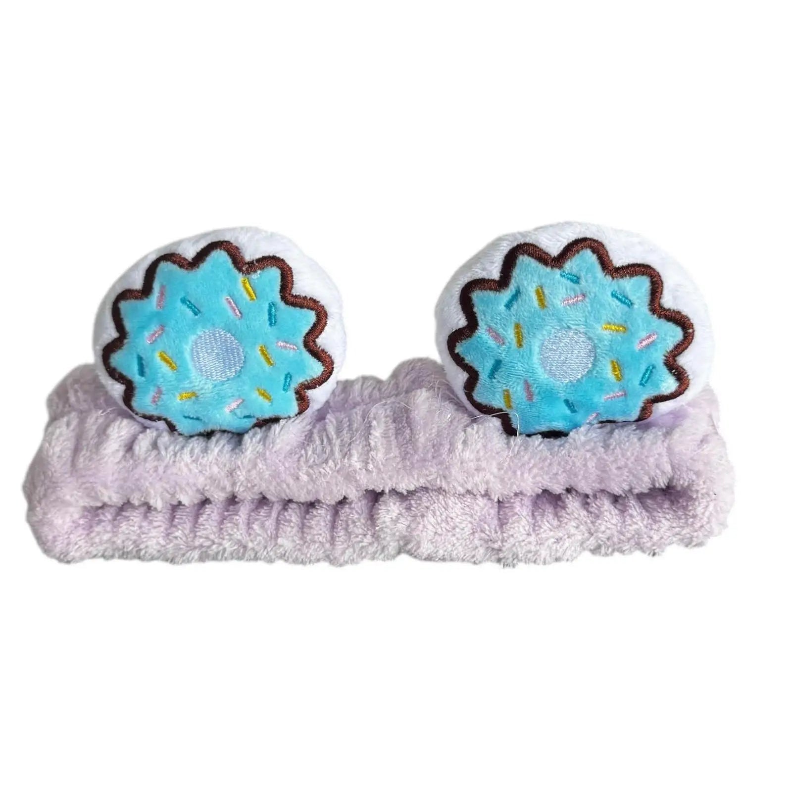 Donut Figürlü Peluş Saç Bandı