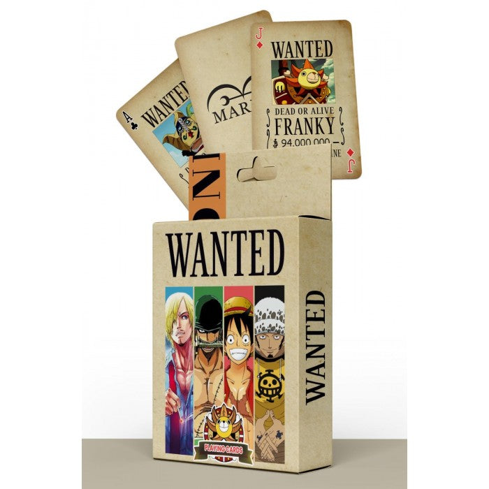 One Piece Wanted İskambil Kartı