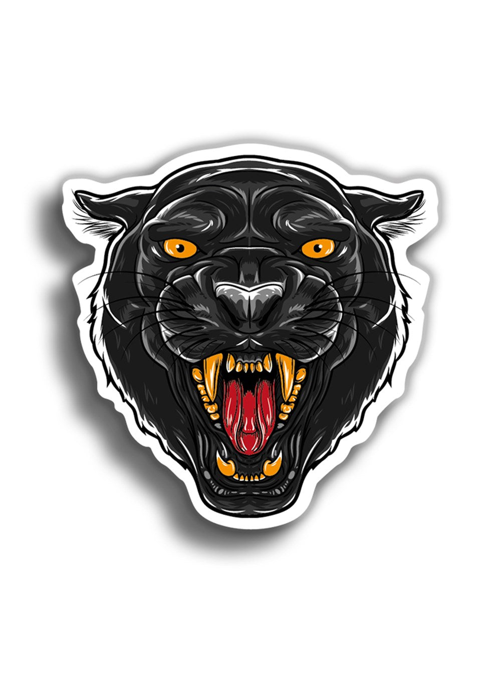 Panter 10x10 cm Sticker