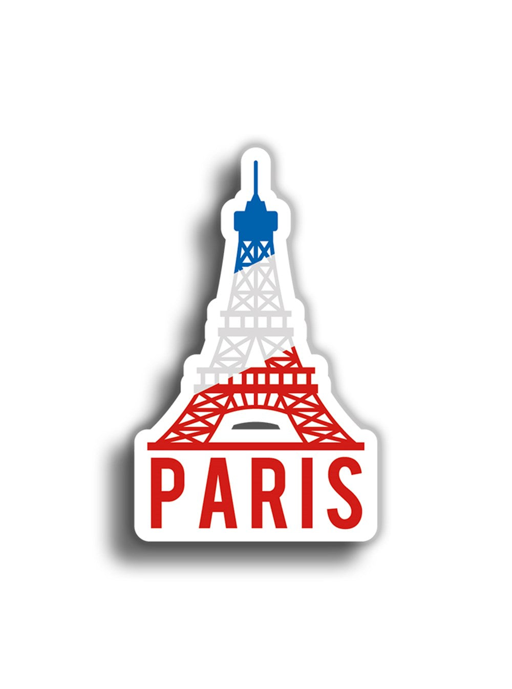 Paris 11x7 cm Sticker