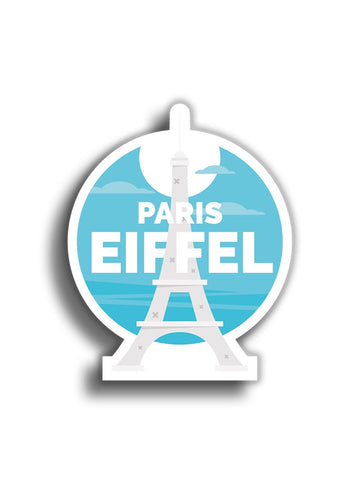 Paris 11x10 cm Sticker