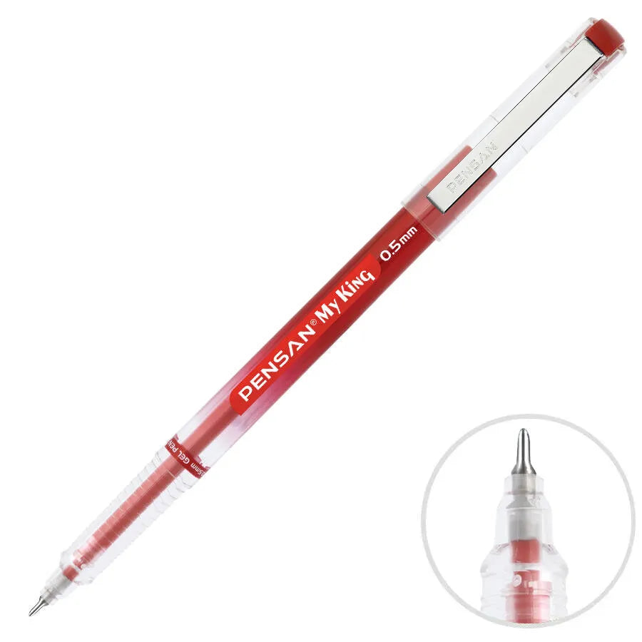 Pensan 6405 My-King Jel 0.5 Kalem Kırmızı