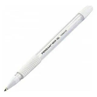 Pensan Neon Gel Kalem Beyaz