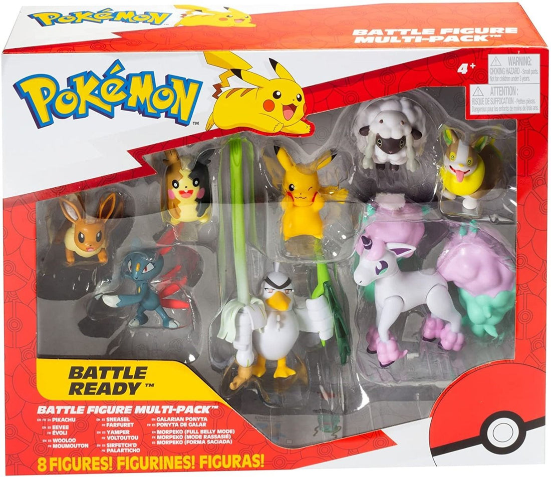 Pokemon Battle 8'li Figür Seti