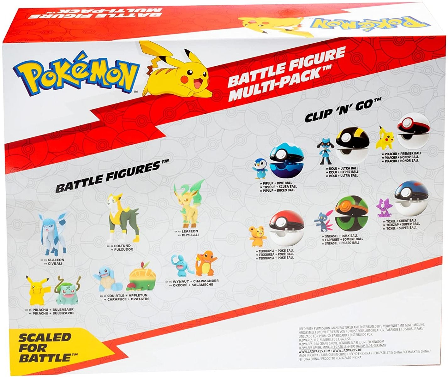 Pokemon Battle 8'li Figür Seti