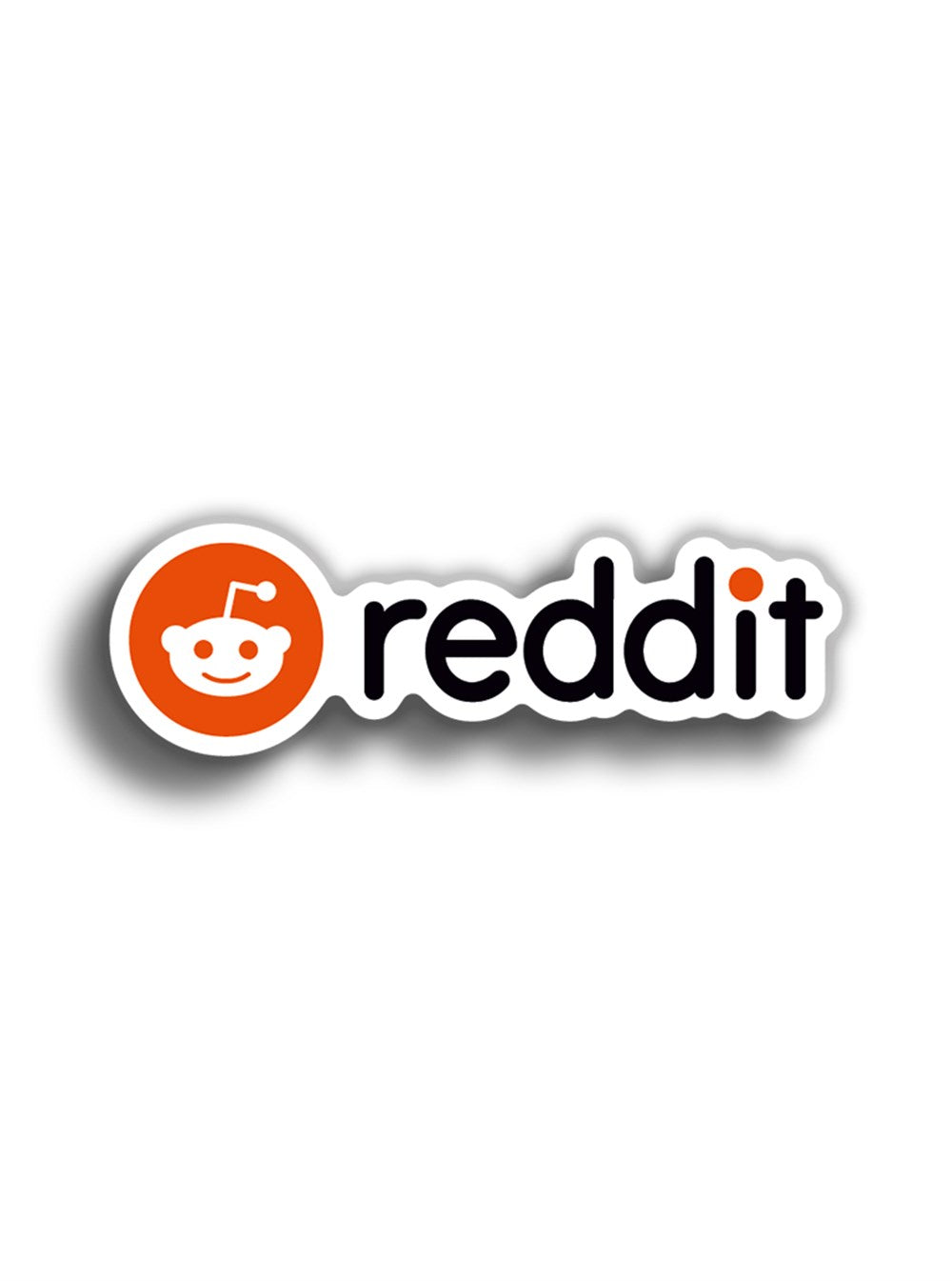 Reddit Stickers Reddit 10x3 cm Sticker – Colorres