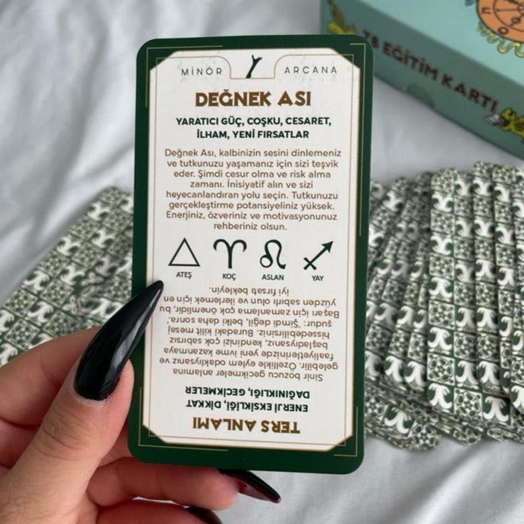 Eğitim Tarot 78 Kart Klasik