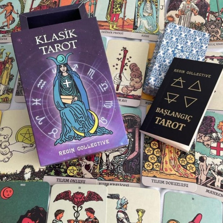 Regin Borderless Tarot Kart 78 Adet Tarot Kart