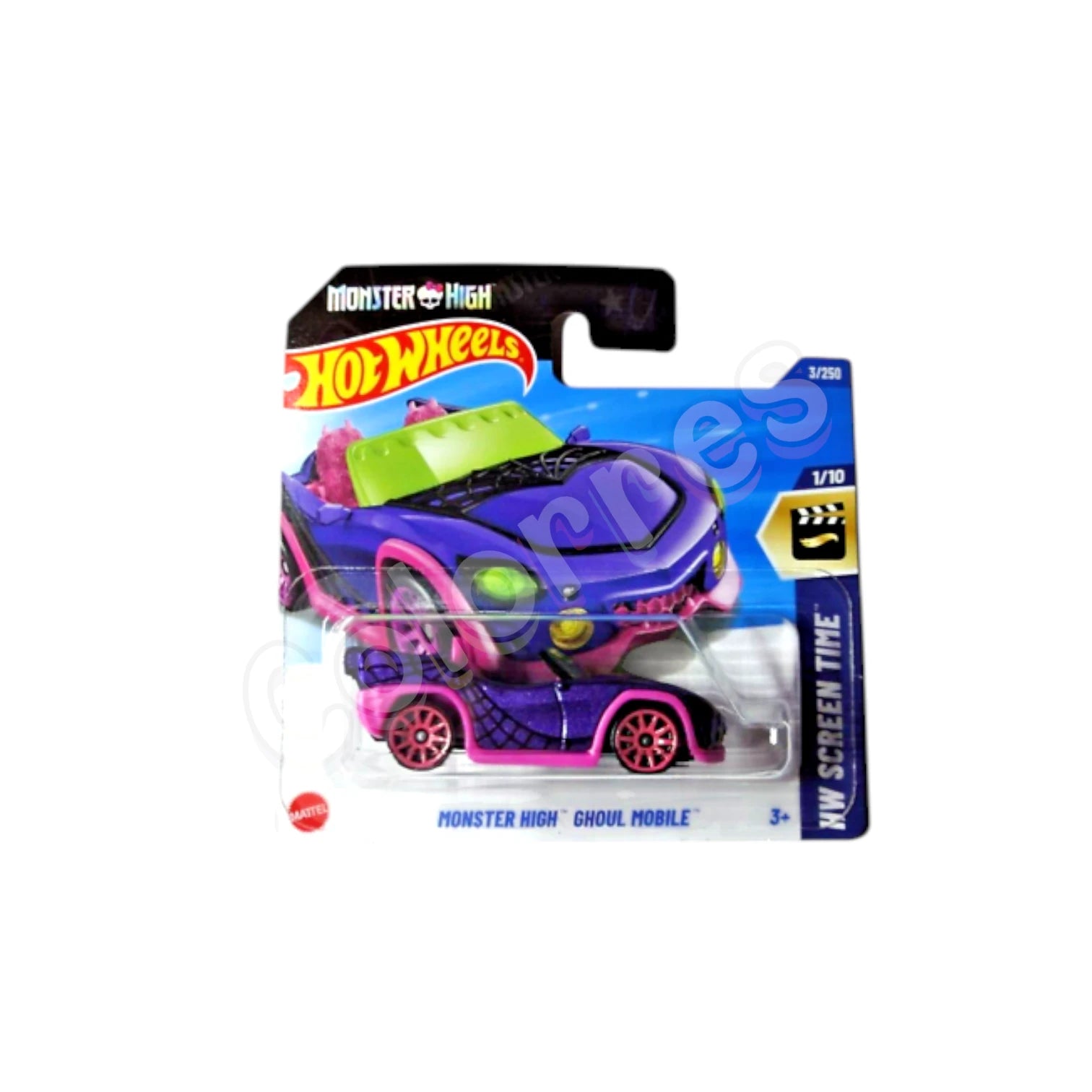 Hot Wheels Hyw61 003 Monster High Ghoul Mobile Hw Screen Time 1/10