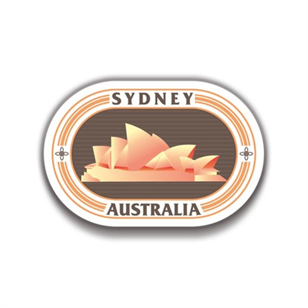 Sidney 10x7 cm Sticker