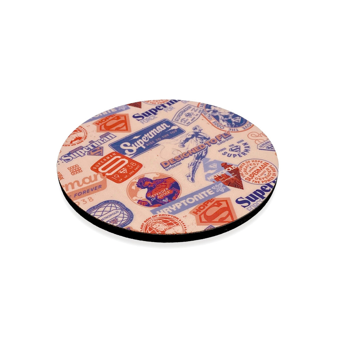 Superman Pattern Bardak Altlığı