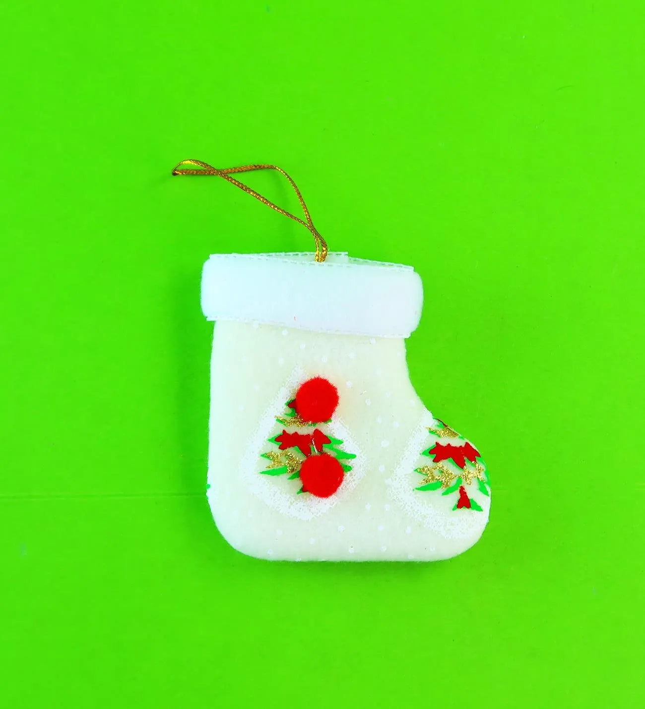 Tekstil Yılbaşı Süsü 8x11 cm