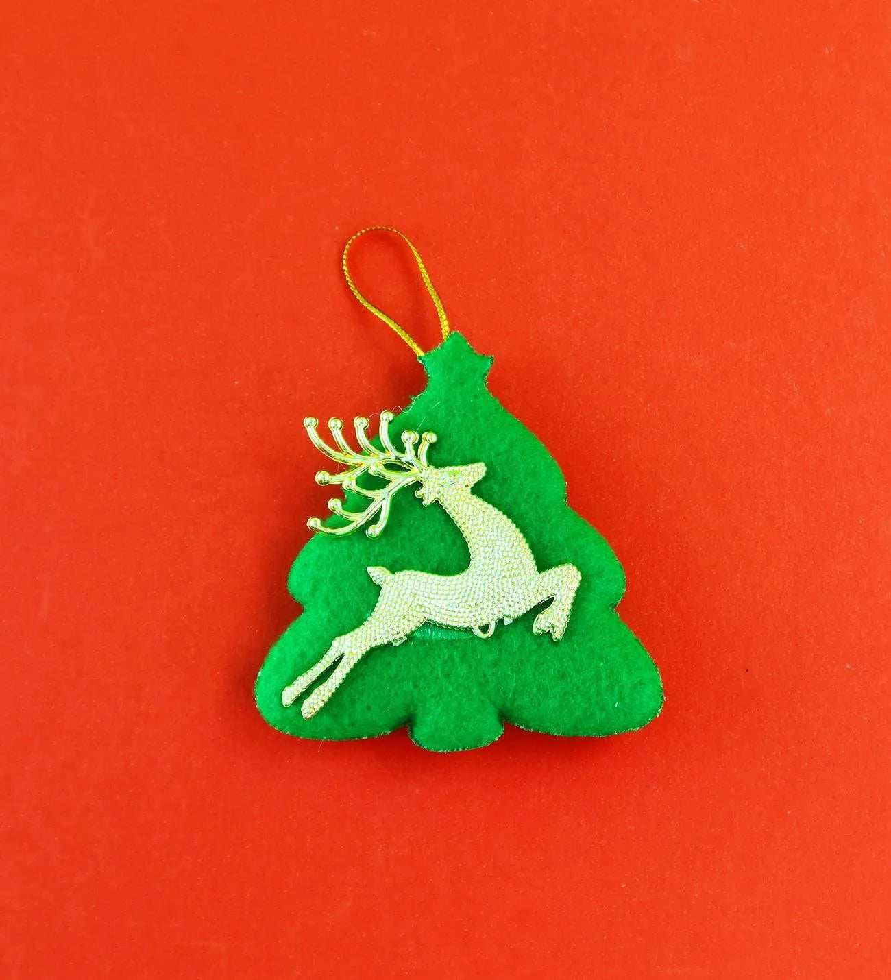 Tekstil Yılbaşı Süsü 8x11 cm