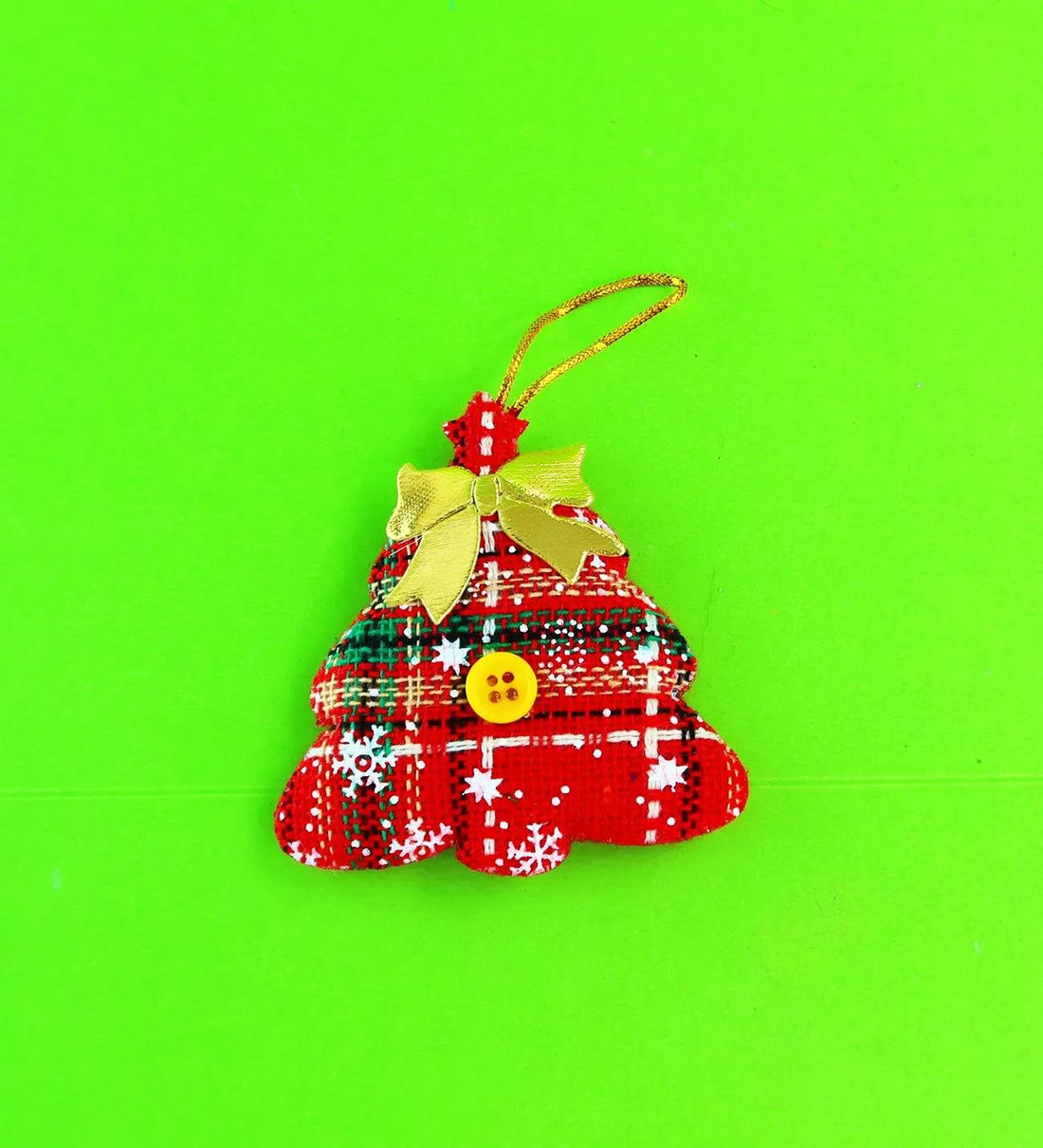 Tekstil Yılbaşı Süsü 8x11 cm