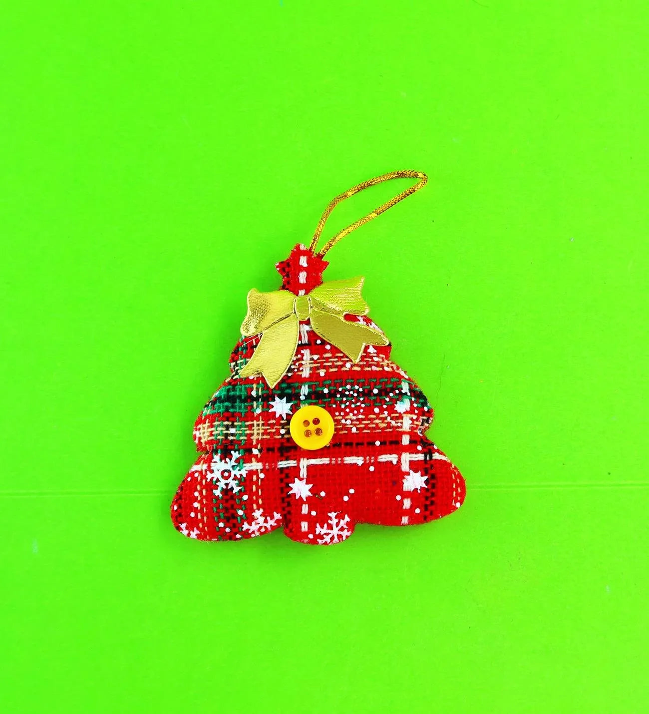 Tekstil Yılbaşı Süsü 8x11 cm