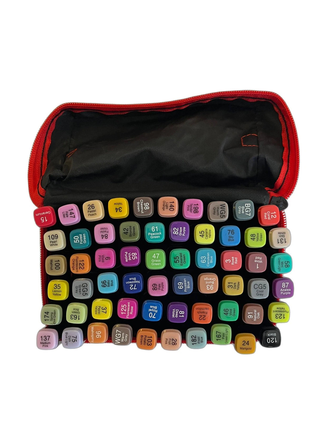 Mikro Art Dual Side Profesyonel Çift Taraflı Marker Çantalı 60 Renk