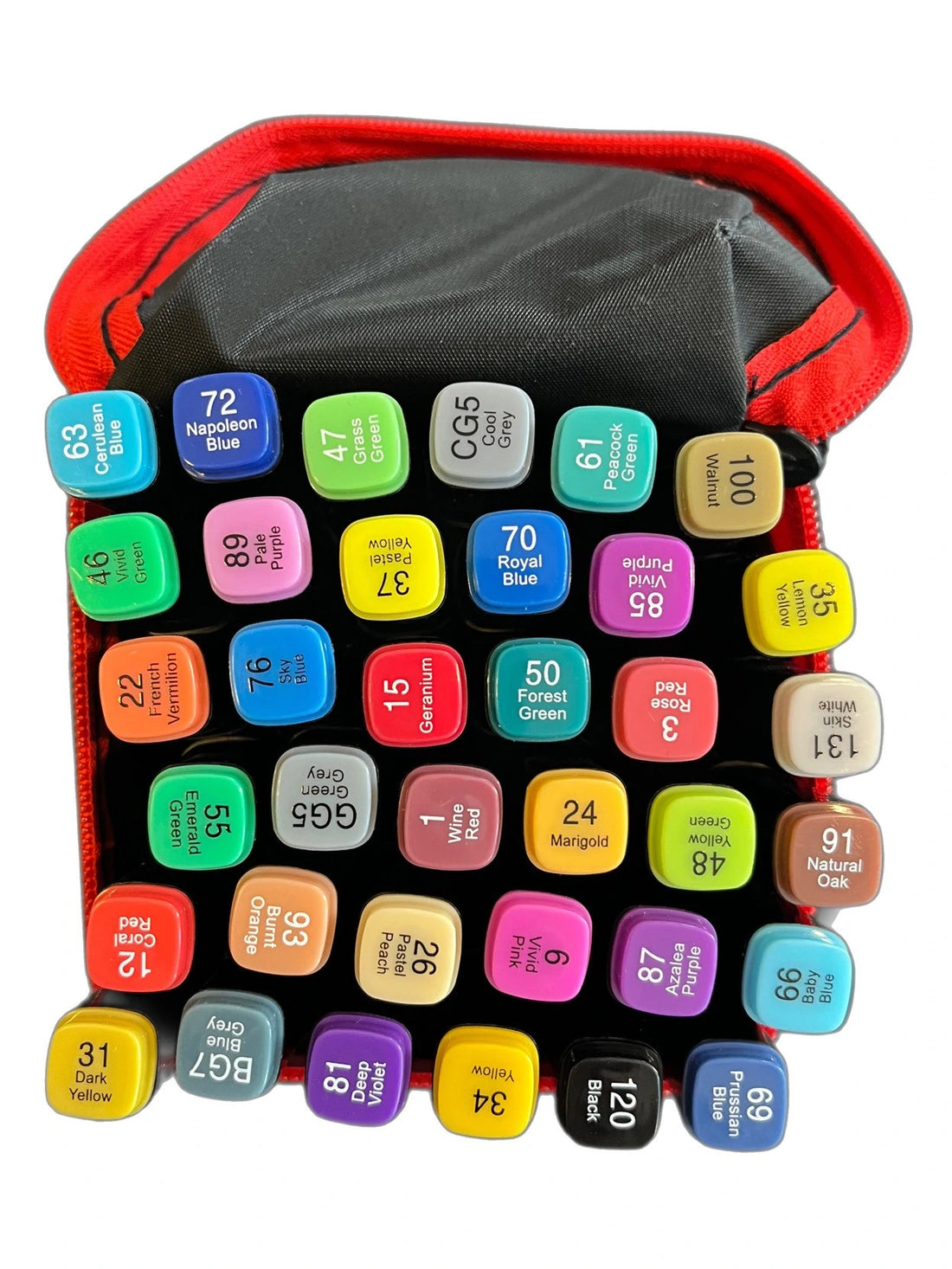 Mikro Art Dual Side Profesyonel Çift Taraflı Marker Çantalı 36 Renk