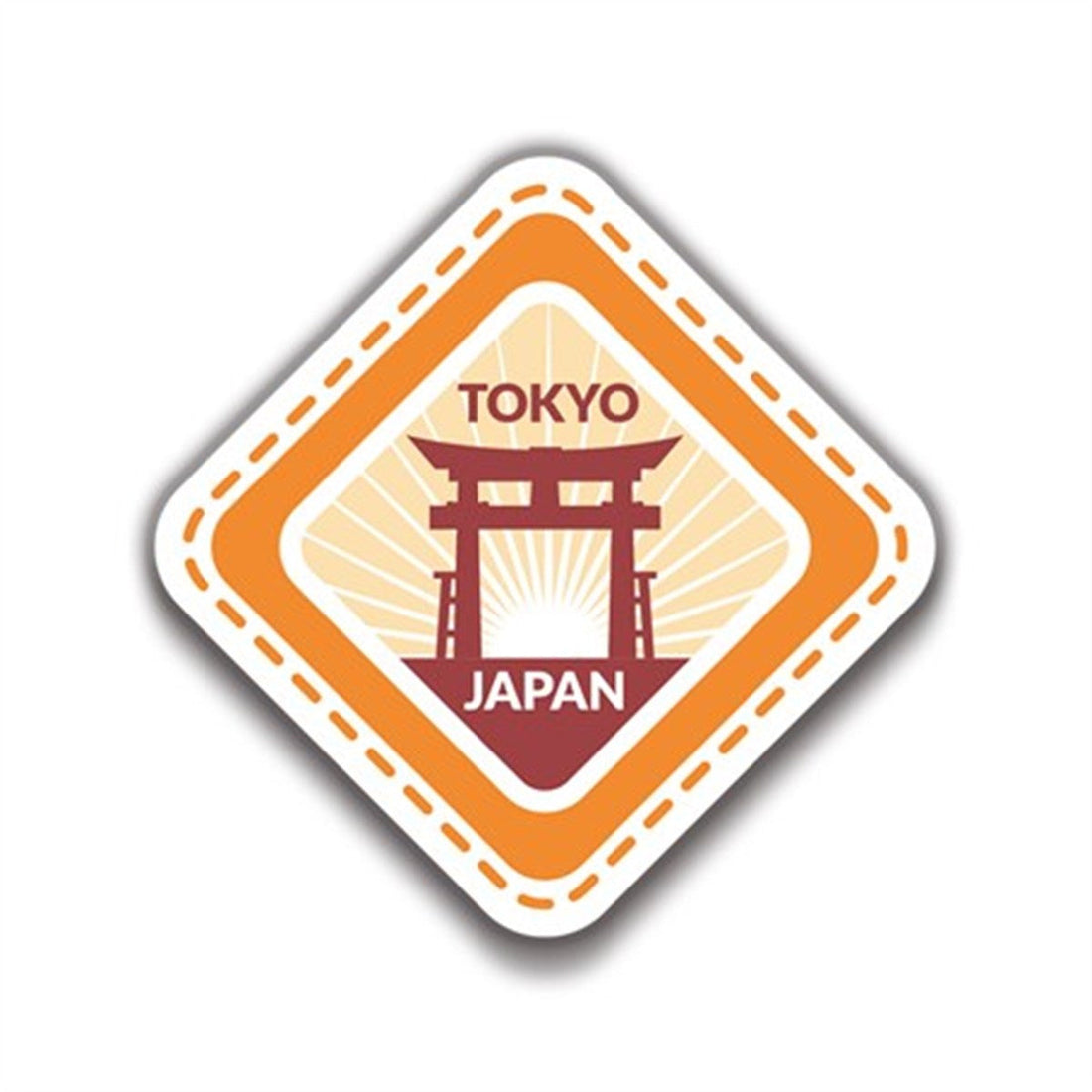 Tokyo 5x5 cm Sticker