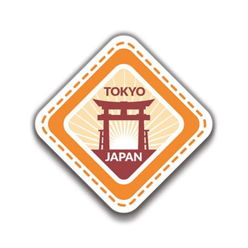 Tokyo 5x5 cm Sticker