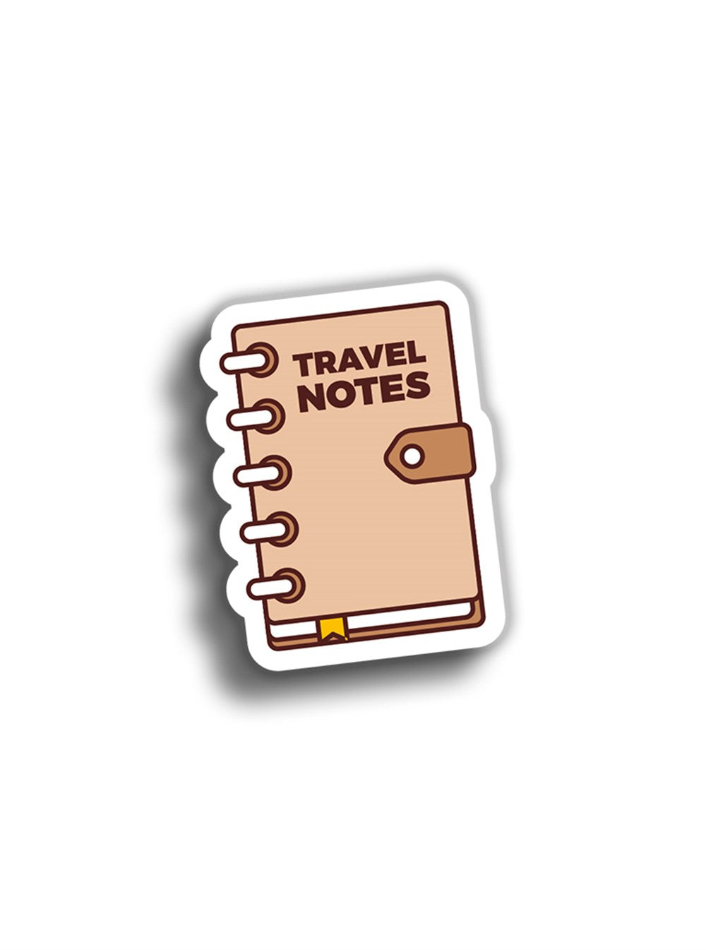 Travel Notes 10x8 cm Sticker