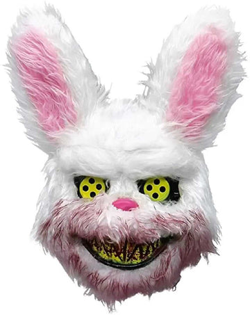Bloody Bunny Tüylü Tavşan Maske