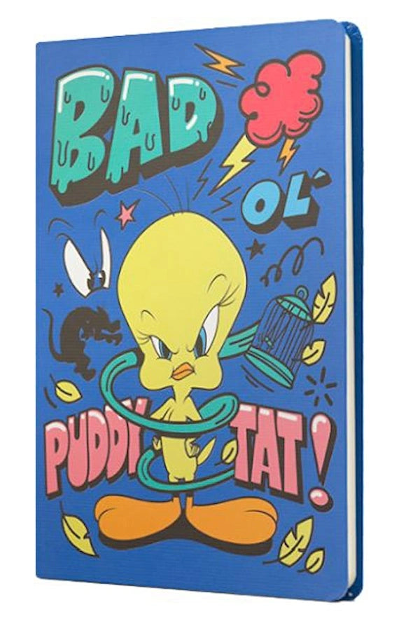 Tweety Sert Kapak Butik Defter