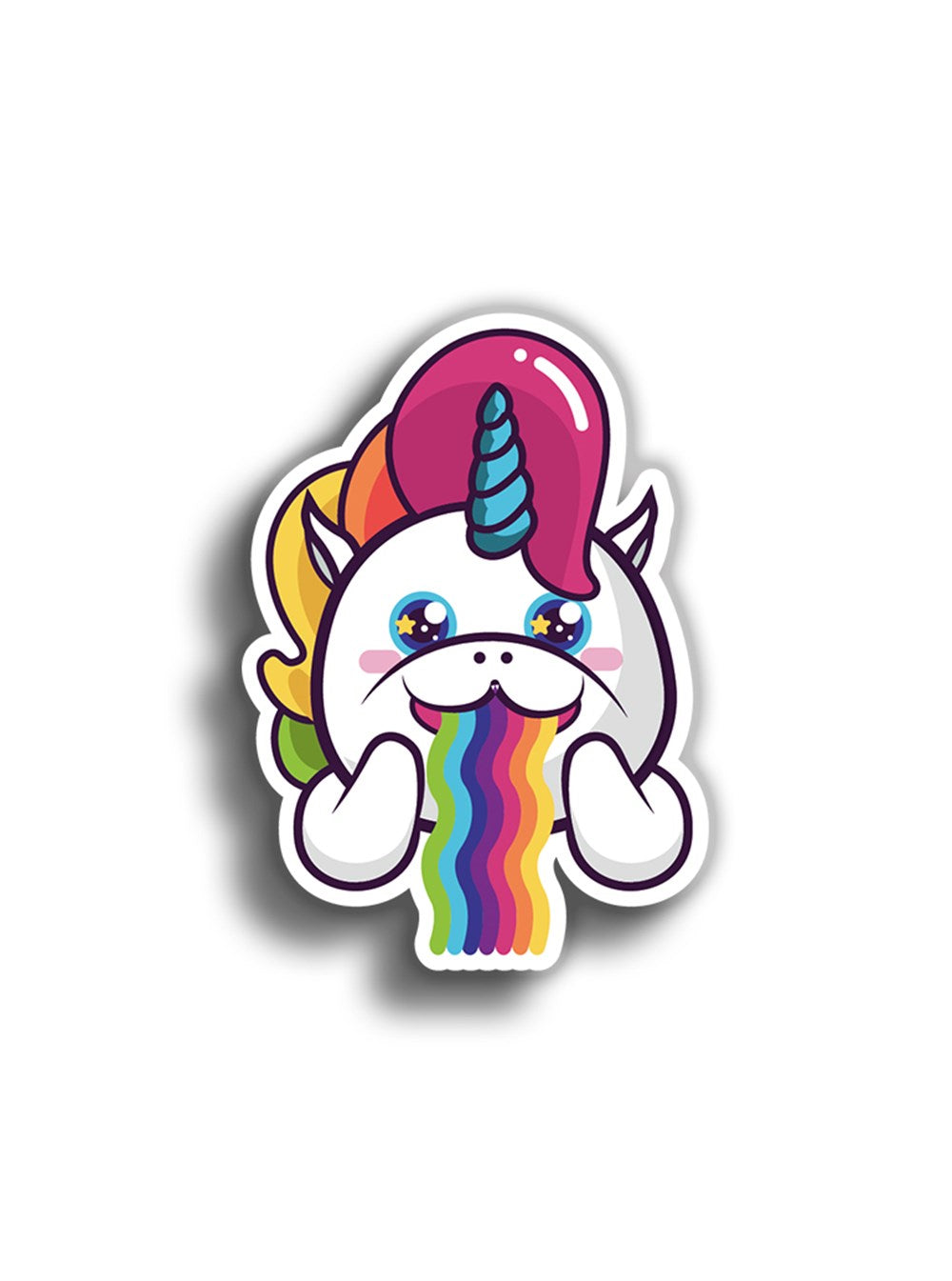 Unicorn 10x7 cm Sticker