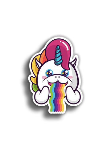 Unicorn 10x7 cm Sticker