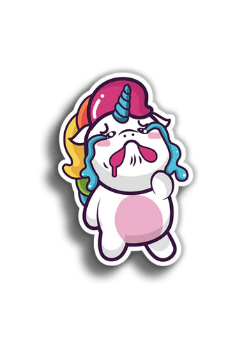 Unicorn 10x7 cm Sticker