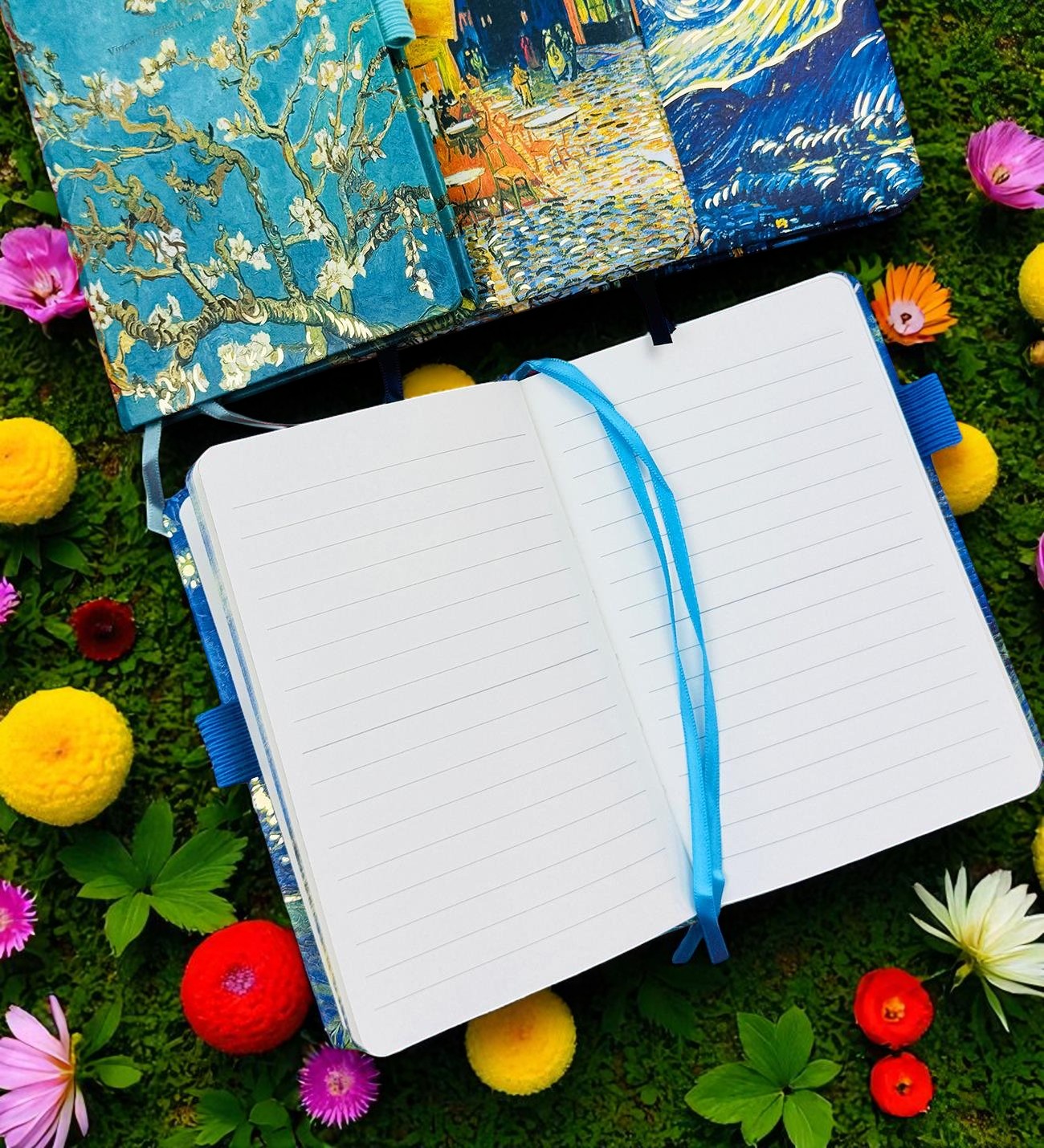 Van Gogh "Almond Blossom" C6 Defter 16x11 Cm