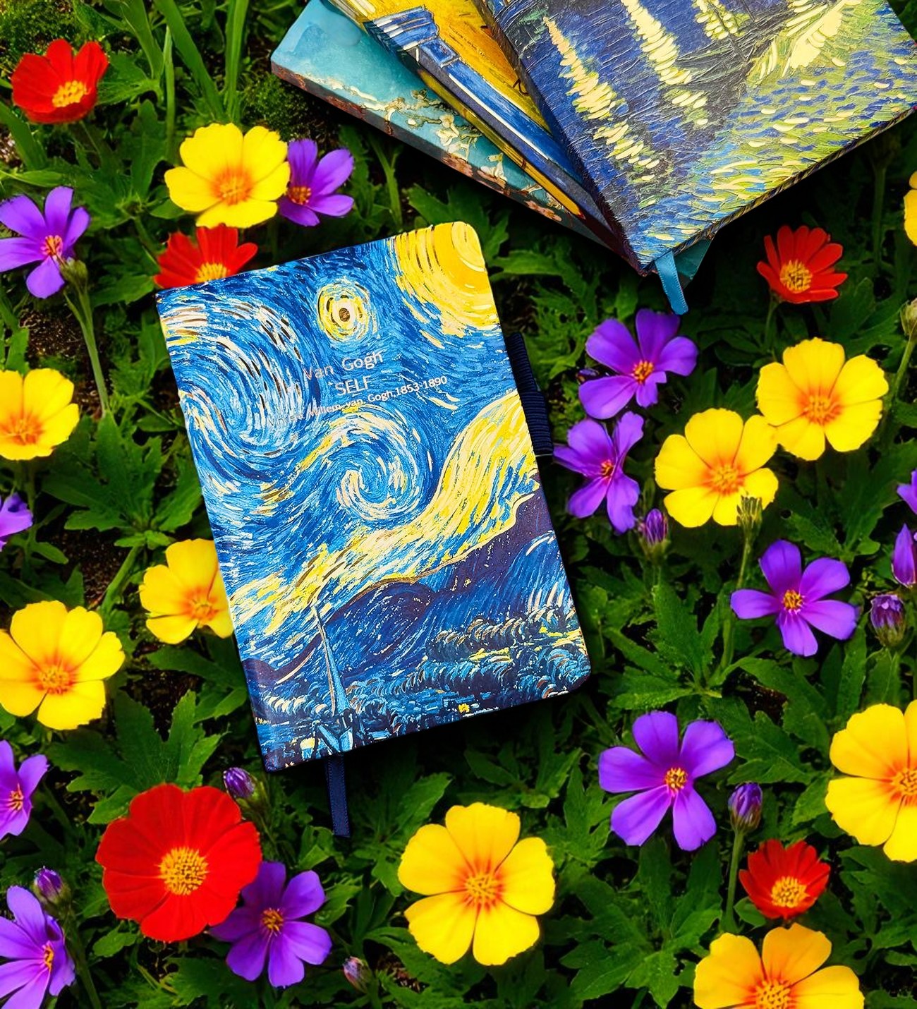 Van Gogh "Starry Night" C6 Defter 16x11 Cm