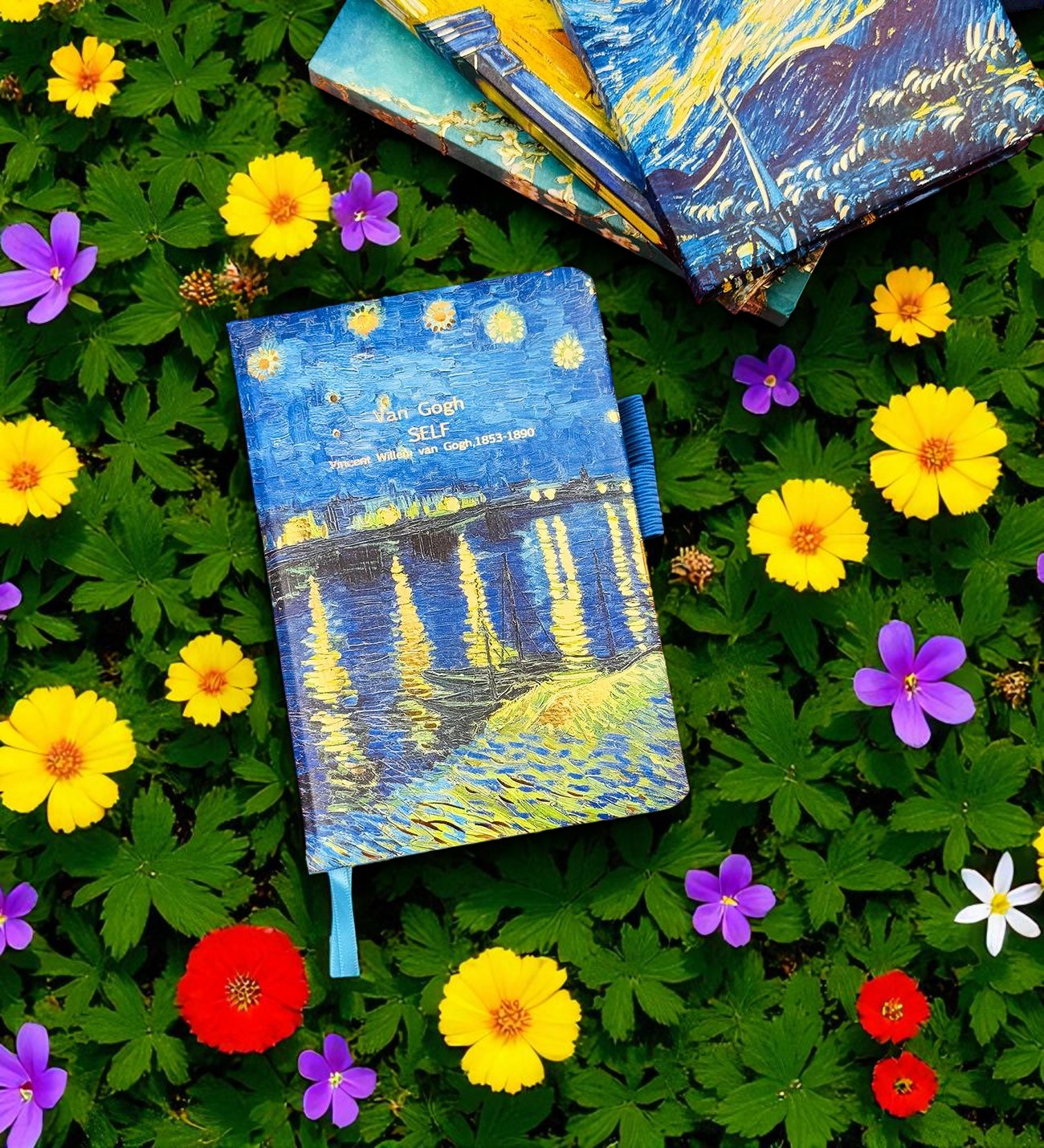 Van Gogh "Starry Night Over the Rhône" C6 Defter 16x11 Cm