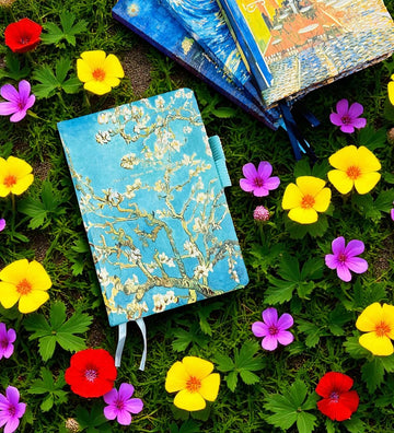 Van Gogh "Almond Blossom" C6 Defter 16x11 Cm