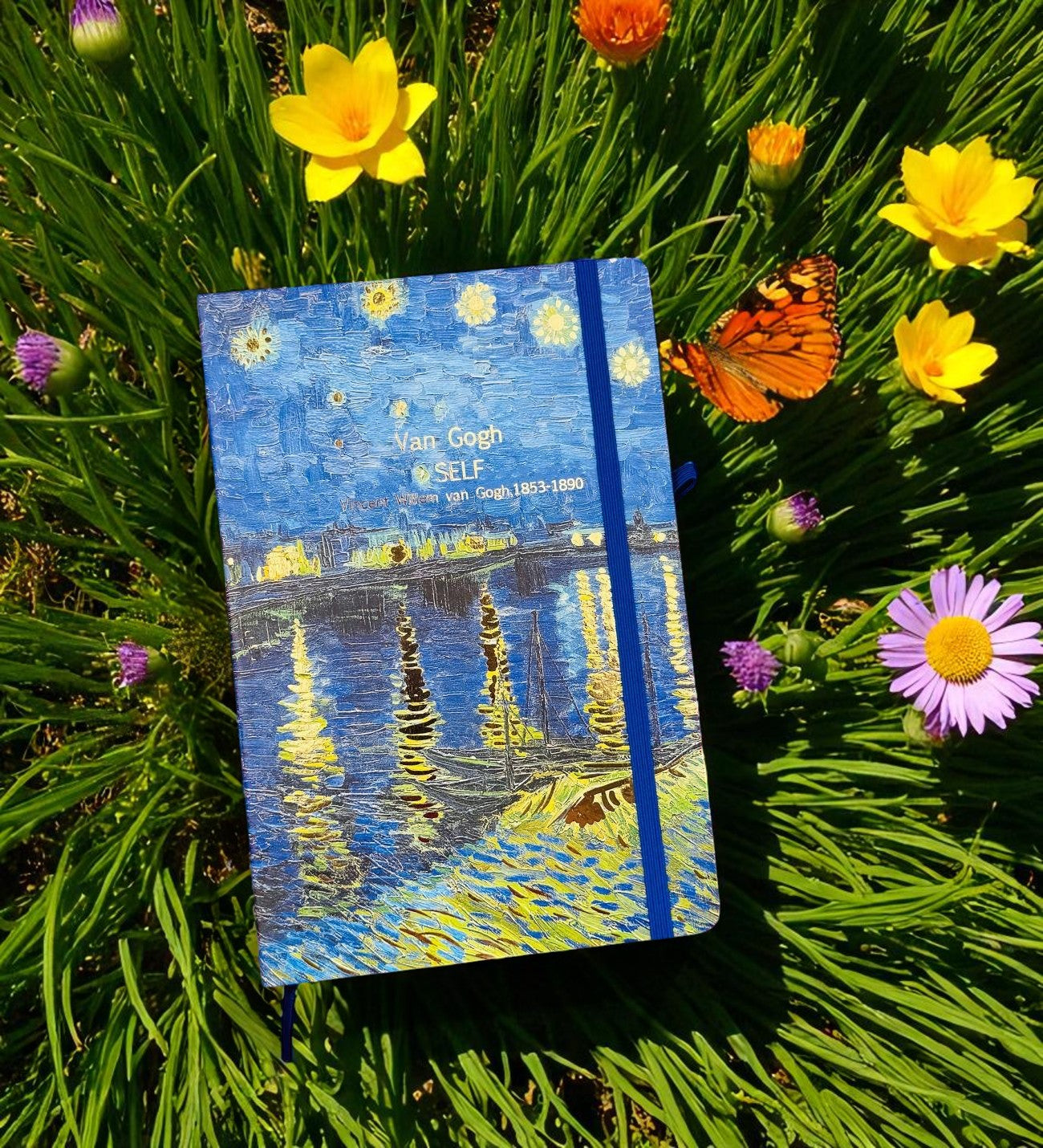 Van Gogh "Starry Night Over the Rhône" Defter 21x14 Cm