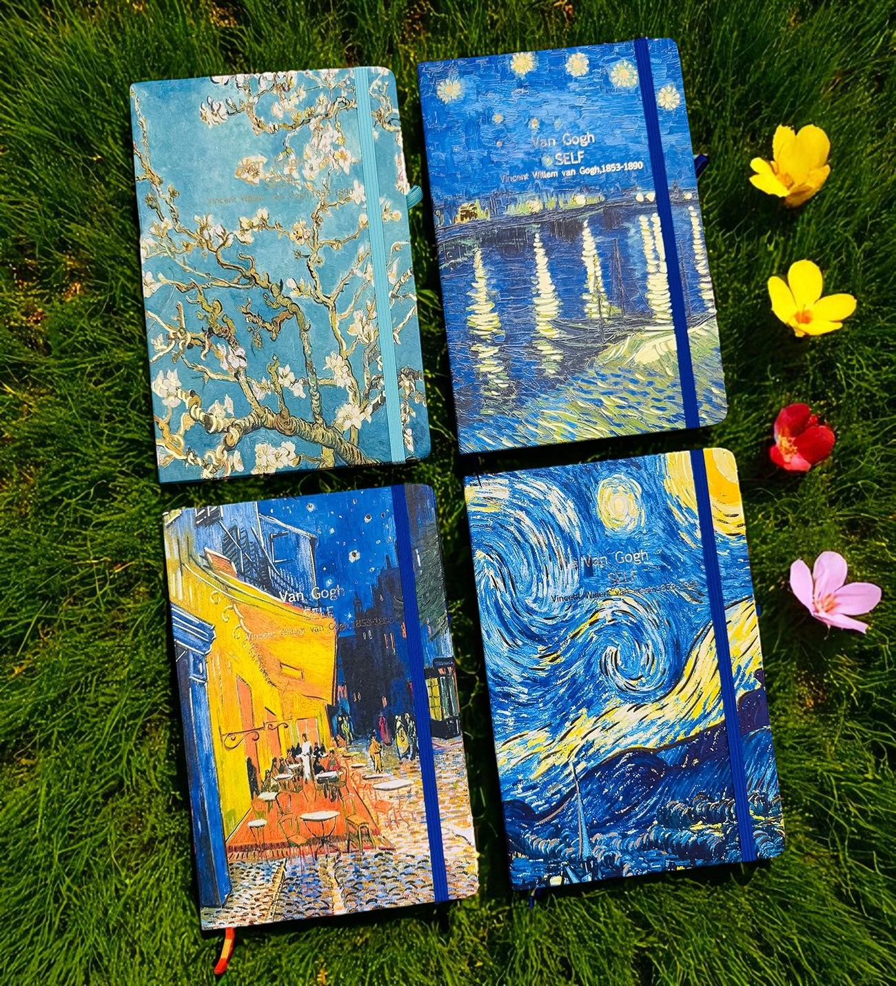 Van Gogh "Starry Night" Defter 21x14 Cm