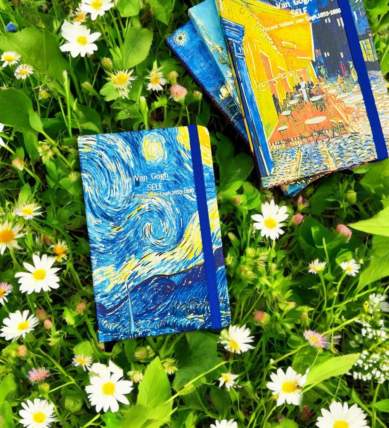 Van Gogh "Starry Night" Defter 14x9 Cm