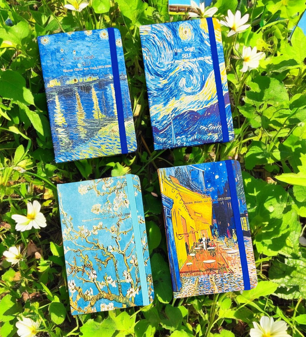 Van Gogh "Starry Night Over the Rhône" Defter 14x9 Cm