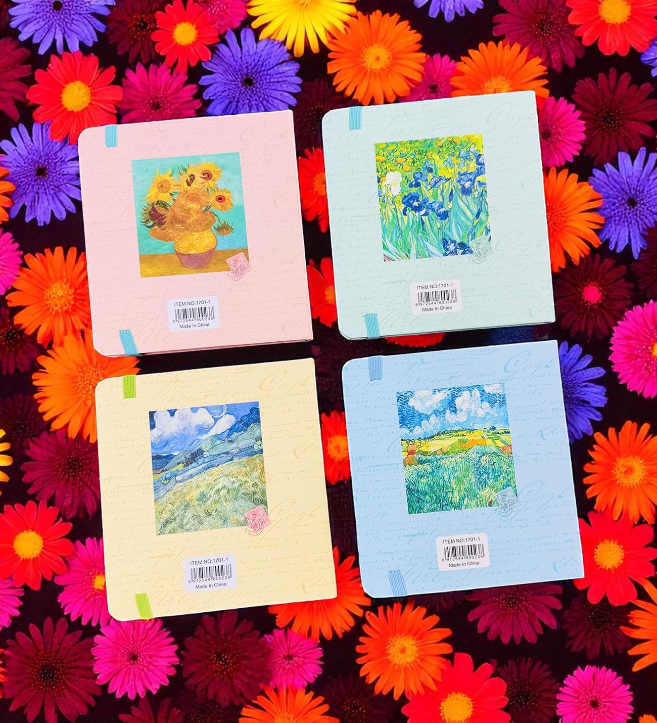 Van Gogh "Saint-Rémy'den Manzara" Defter 13x12 Cm