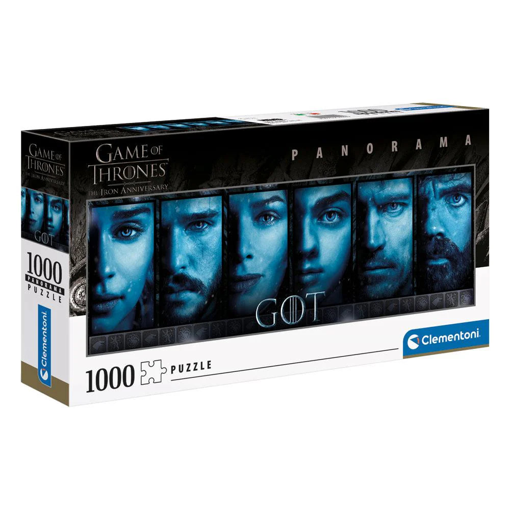 Clementoni - 1000 Parça Game Of Thrones Yetişkin Puzzle - Panorama