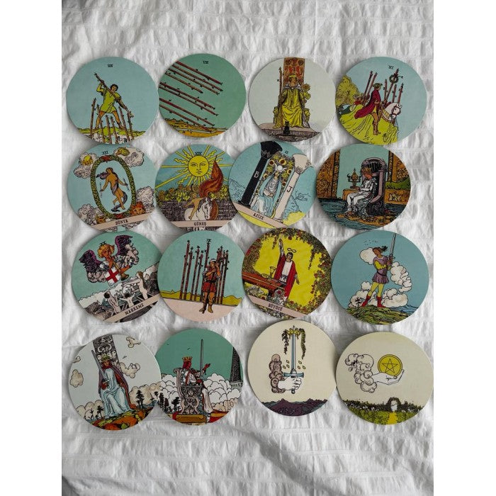 Başlangıç Tarot ve Circular Rider Waite Tarot Kartları I Yuvarlak Tarot Kartları