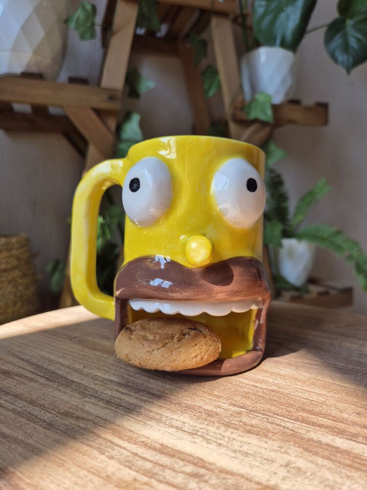 Simpsons Homer Seramik Kupa