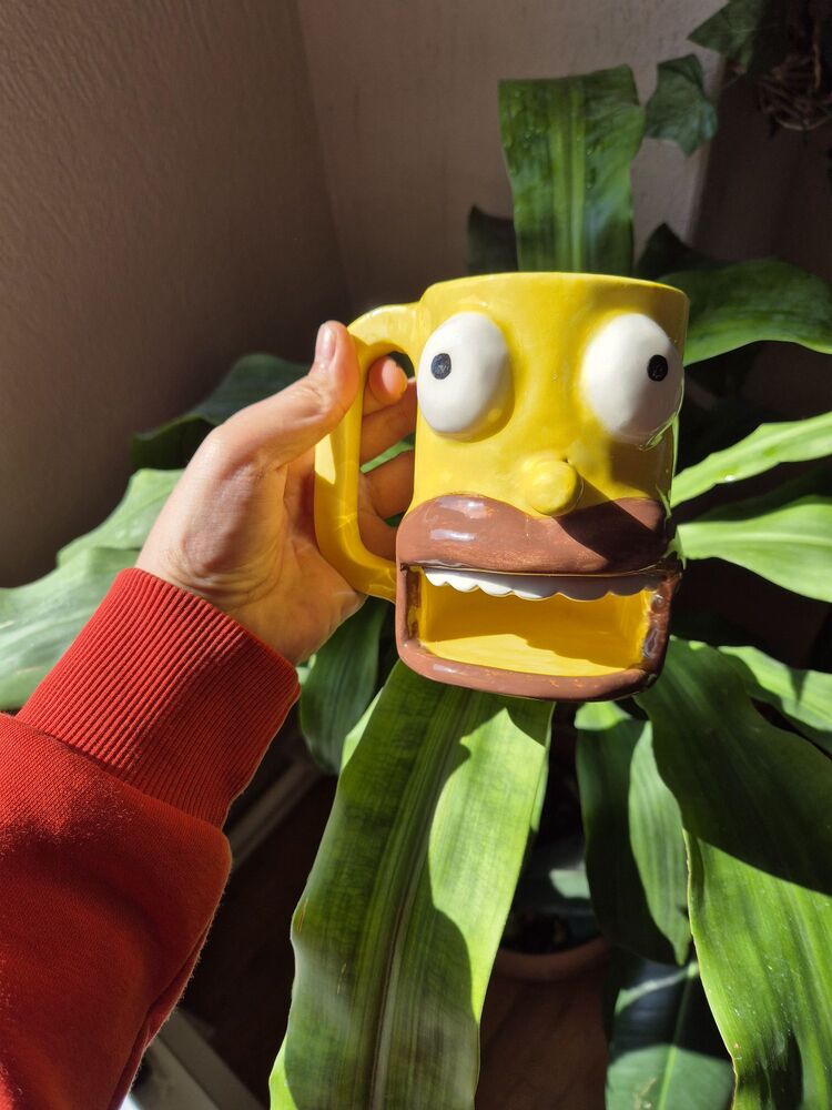 Simpsons Homer Seramik Kupa