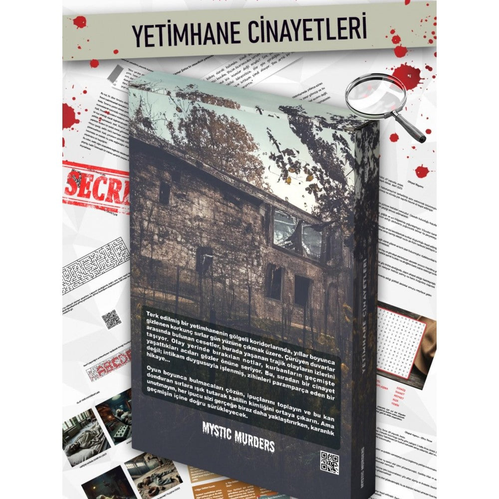 Dedektiflik Cinayet Çözme Oyunu - Yetimhane Cinayetleri Seri Katil Dosyası