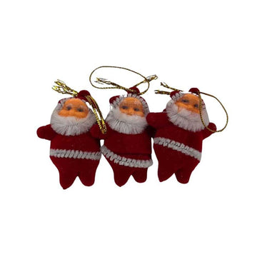 Yılbaşı Noel Baba 3'lü Süs